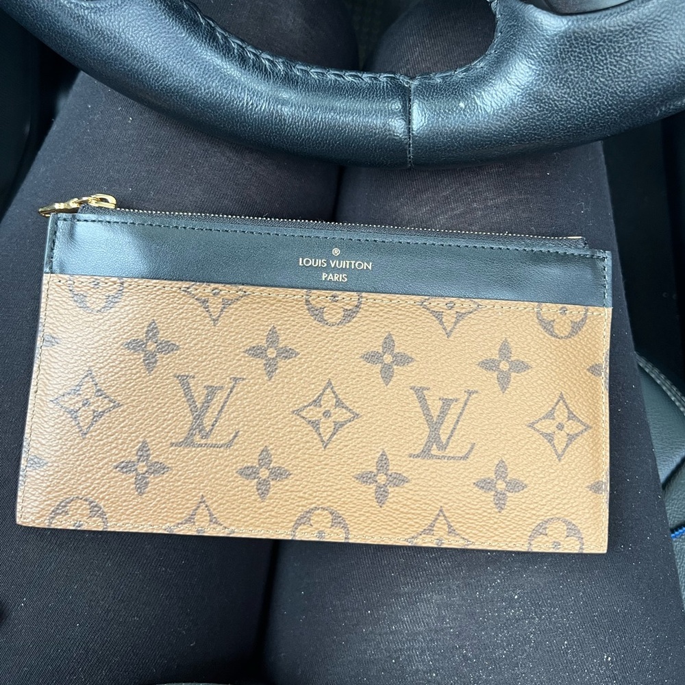 Louis Vuitton Slim Purse Reverse Monogram